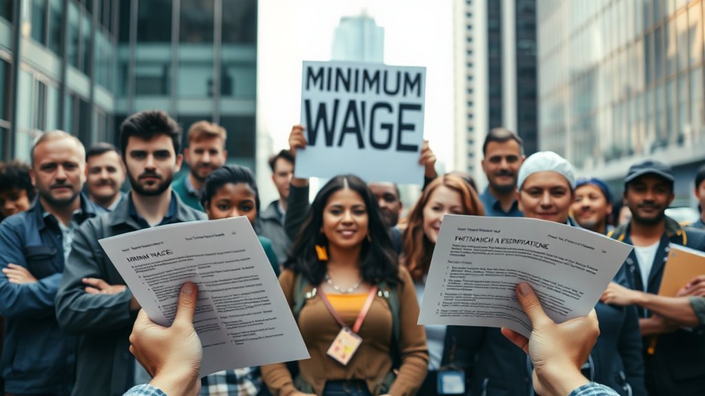 fair wages and minimum salary