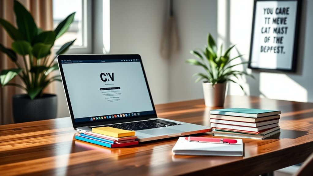 how to create cv