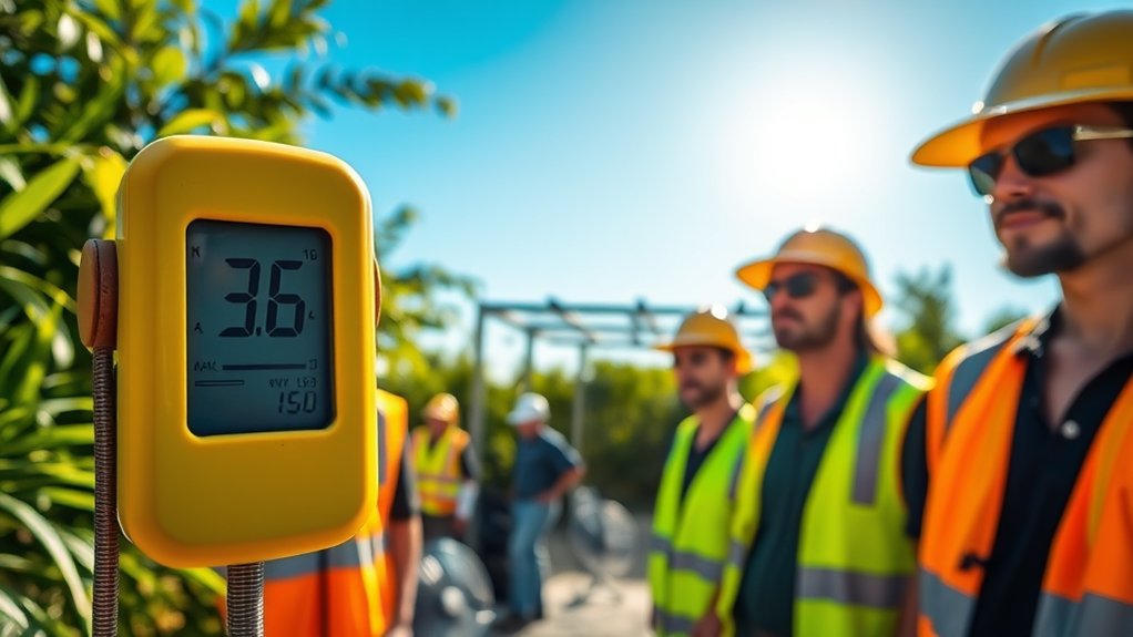 outdoor temperature work regulations